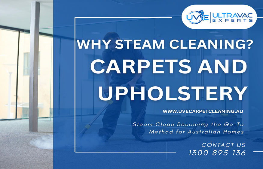 regular steam cleaning is essential